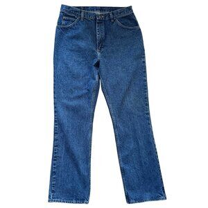 Vintage Womens Gitano Blue Jeans  80s 90s Size 14 High Rise Straight Leg USA Mad